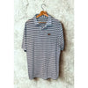 Peter Millar Crown Seaside Stripe Polo L Drirelease Baltusrol Golf Logo