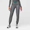 FIGS Technical Collection Rafaela Top M & Zamora Jogger L Tall Graphite Set NWOT