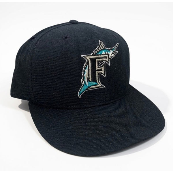 Florida Marlins New Era Diamond Collection Pro Model Hat 7 USA Vintage Wool MLB