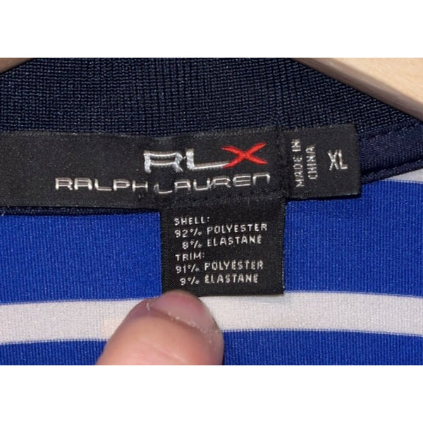 Donald Trump National Golf Club Colts Neck RLX Ralph Lauren Polo XL NJ Striped