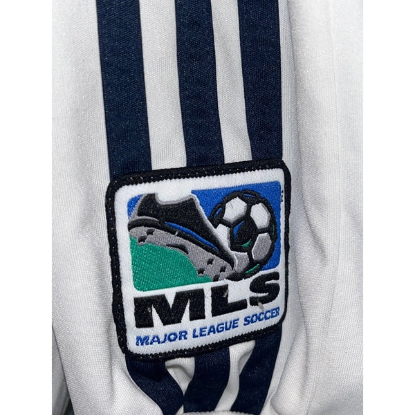 David Beckham #23 Los Angeles Galaxy Jersey M 2007/08 Adidas MLS Long Sleeve