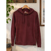Faherty Sunwashed Organic Cotton Hoodie Men's Small Mahogany Pullover NWOT