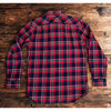 CC Filson Vintage Flannel Work Shirt 11010689 Red Black Gold Plaid Men’s Small