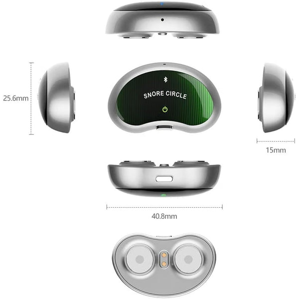 Smart Electronic Muscle Stimulator Snore Circle Anti Snoring Device YA420