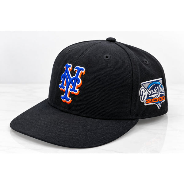 New York Mets 2000 World Series MLB New Era 59FIFTY Hat 7 1/4 Wool USA Vintage