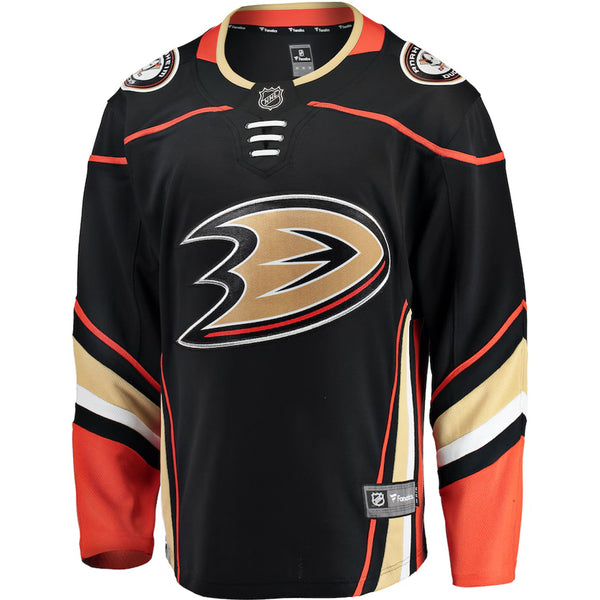Anaheim Ducks Fanatics Breakaway Home Jersey Black Men's XL NWT NHL MSRP $135