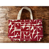 Vuori Limited Edition Holiday 2025 Tote Bag Cody Hudson Red White Canvas XL NWT