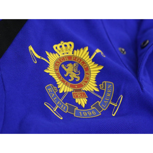 Polo Ralph Lauren Blackwatch Polo Team Big Pony Shirt Blue 2XLT EUC