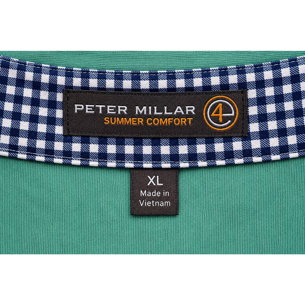 Peter Millar Summer Comfort Orlando Country Club Golf Polo Sz. XL Green Stretch