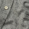 Taylor Stitch The Jack Shirt Men's 2XL 46 Charcoal Donegal Nep Organic Cotton