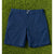 Peter Millar Crown Sport Salem Performance Shorts Mens 38 Blue Golf Wicking 9"
