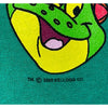 Kellogg’s Smacks Frog T-Shirt Green XL Fruit of the Loom USA Fabric Vintage 2000