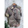 Robert Graham AOP Abstract Print Shirt 2XL Classic Fit Short Sleeve Multicolor