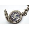 New York Yankees Danbury Mint Pocket Watch Chain Leather Belt Pouch MLB Rare
