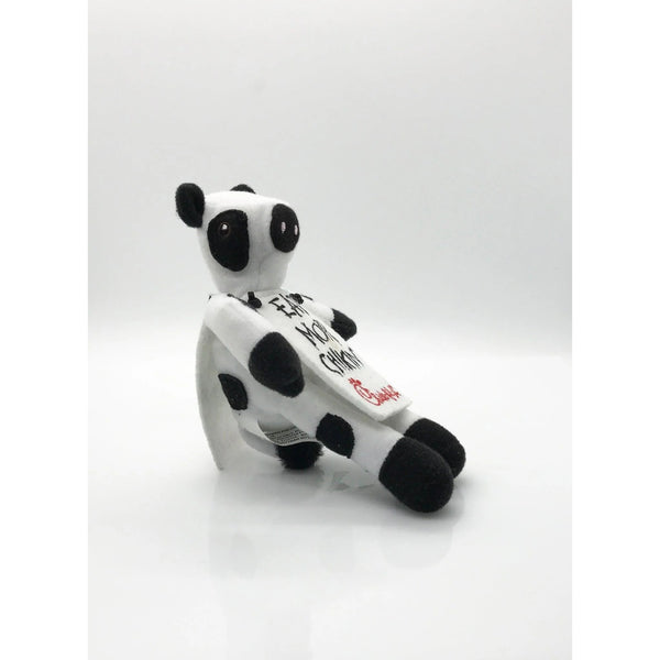 Chick-Fil-A Cow Plush 6" Eat Mor Chikin Cuddle Cowz Sign Animal Toy 2008