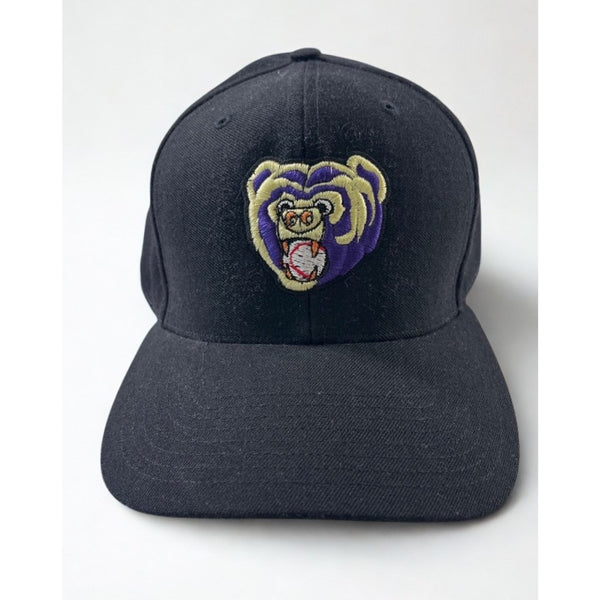 Newark Bears Rare Team Issued Richardson 512 Fitted Hat 7 1/4 Black Alternate