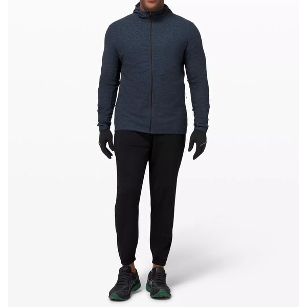 Lululemon Surge Warm Full Zip Hoodie Men's XL Navy Rulu Running Jacket LM4A77S