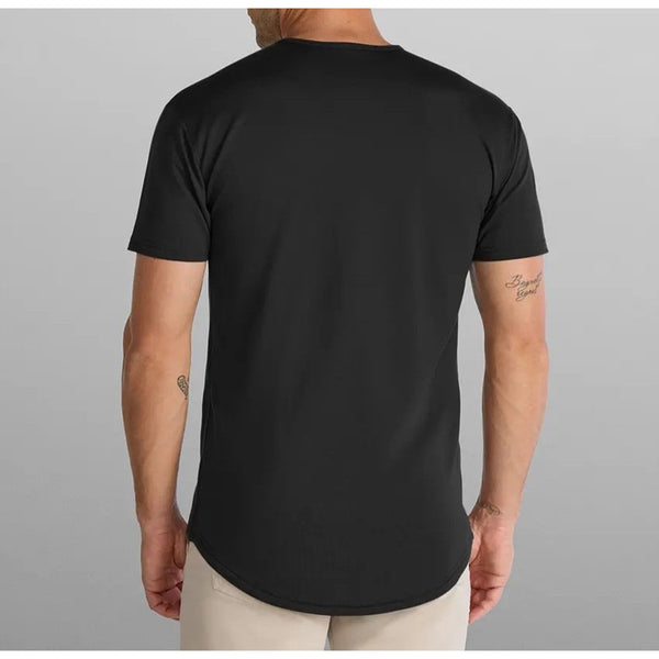 BYLT Premium Basics Drop-Cut BYLT Signature Shirt Medium Black NWT