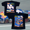 Kyle Petty 1997 Hot Wheels Mattel Racing AOP T-Shirt Sz. XL VTG