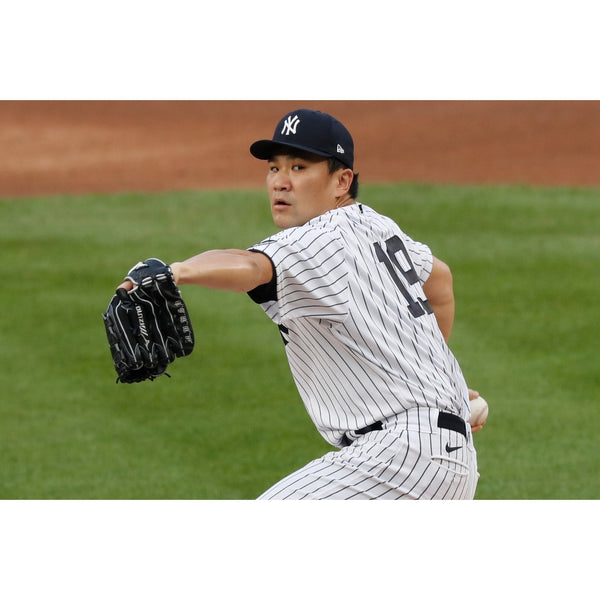 New York Yankees Masahiro Tanaka #19 Majestic MLB Jersey Men's Medium White