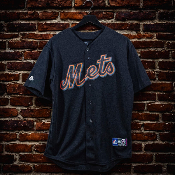 New York Mets David Wright #5 Majestic Black Alt Jersey USA Made Sz. M Rare