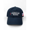 New York Yacht Club American Magic Helly Hansen Hat Navy USA Sailing Cap Rare