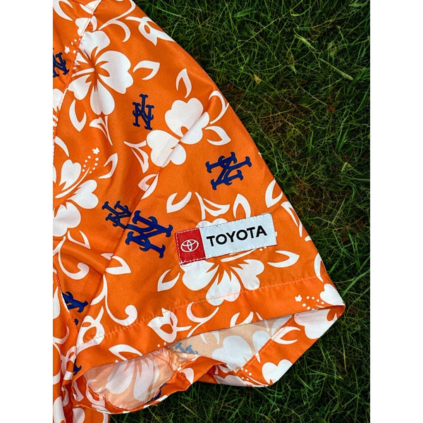 New York Mets Hawaiian Shirt XL Toyota Citi Field 8/10/19 SGA BDA Giveaway EUC