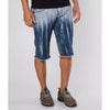 Rock Revival Jeans "Glendon" Acid Wash Shorts Jorts 32 NWT MSRP $220 RARE