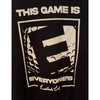 Eastside Golf Everyone's Game T-Shirt Mens 2XL Black Graphic Tee NWT Streetwear