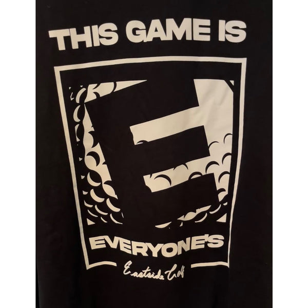Eastside Golf Everyone's Game T-Shirt Mens 2XL Black Graphic Tee NWT Streetwear