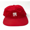 Herman Miller 5 Panel Stretch Back Hat Red Vintage USA Made Rare Employee MCM