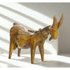 Rosa Ramalho Portugal Folk Art Pregnant Goat Ceramic Sculpture Signed Vintage