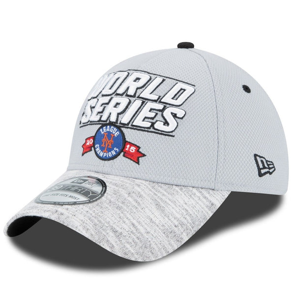 New York Mets 2015 MLB World Series Locker Room 39THIRTY Flex Hat New Era NWT