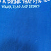Wawa Iced Tea Employee T Shirt XL Blue Dress Your Bottle Y2K Rare Vintage