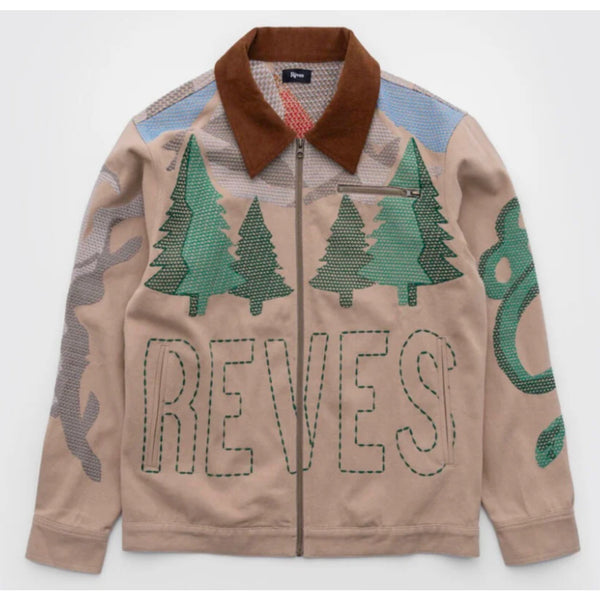 Reves Camp Duck Canvas Trucker Jacket XL NWOT Limited Edition MSRP $260 Outdoor