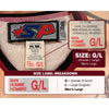 Gwinnett Gladiators Fifth Anniversary SP Hockey Jersey Men's Large ECHL Atlanta