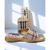 Burberry Nova Check Espadrille Slides Size EUR 40 US 9.5 Authentic