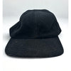 Schuman Sullivan Cashmere Hat Black XL USA Made Baseball Cap Rare Vintage
