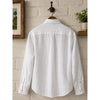 Johnnie-O Mackle Hangin' Out White 100% Linen Button Down Shirt Men's Medium