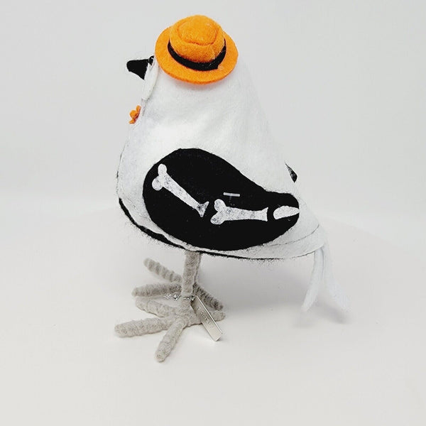 Target Hyde & Eek 2020 Featherly Friends BONESY Halloween Skeleton Fabric Bird