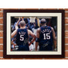 Vince Carter Jason Kidd New Jersey Nets Signed 16x20 Steiner Framed 22x26 NBA