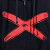 CM Punk WWE 2K13 Zip Hoodie Sweatshirt Live The Revolution Black Mens Large