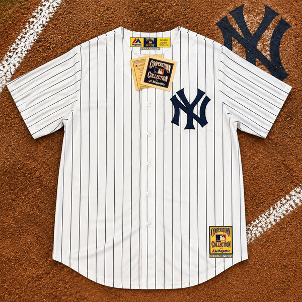 New York Yankees Thurman Munson #15 Majestic Cooperstown Jersey Mens XL NWT USA
