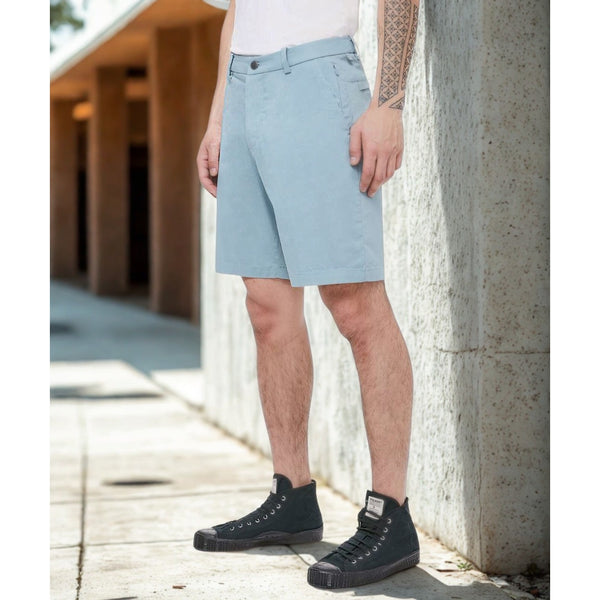 Lululemon Commission Short Chino Relaxed 9" ABC Warpstreme Blue Cast 33 NWOT