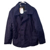 Alpha Industries Double Breasted Navy Blue Easton Pea Coat Size XL NWT RARE