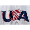 Team USA Baseball Jersey Russell Athletic White 2000 Olympics Sz 44 (L) Vintage