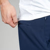 Rhoback Grit Gym Shorts 7" Lined Stretch Blue Athletic Large Performance NWOT