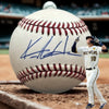 Keston Hiura Signed OMLB Baseball Brewers Top Prospect Infielder All Star