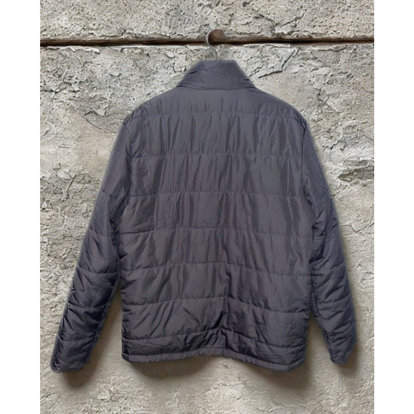 Reign Storm Jacket Mens L Gray Puffer Zip Monster Energy Drink Promo Rare
