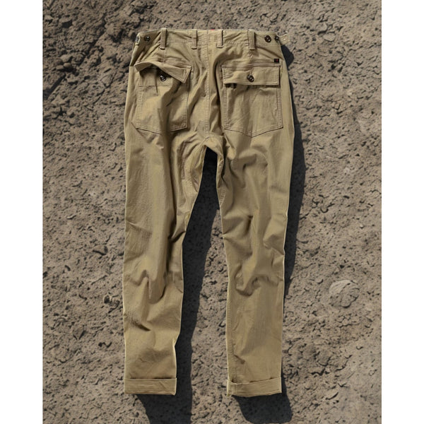 Relwen Military Supply Pant Worker Khaki 36x28 Utility Cargo Pants USA Style